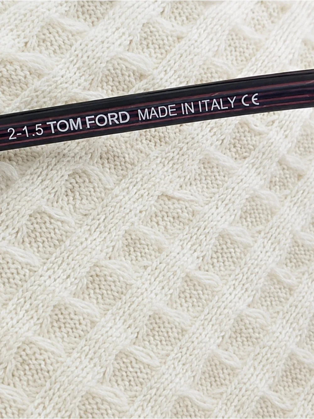 Tom Ford Black Cat-Eye Sunglasses with Gray Gradient Lenses